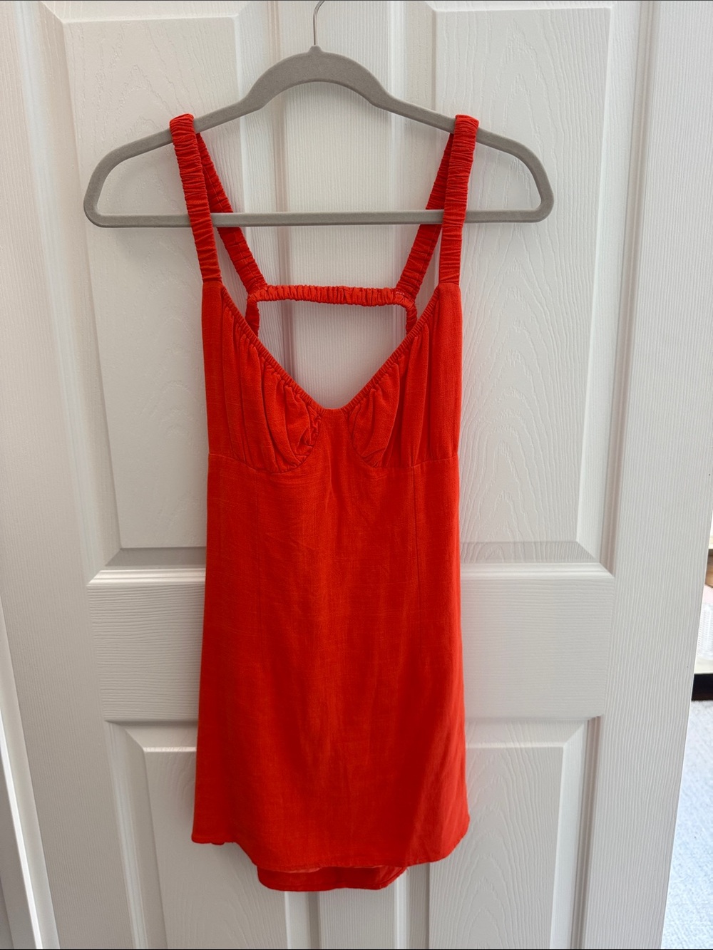 Blood Orange Rouged Mini Dress